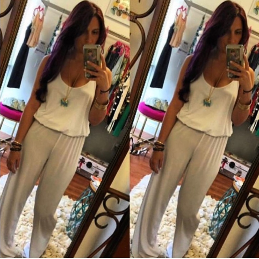 White jumpsuit